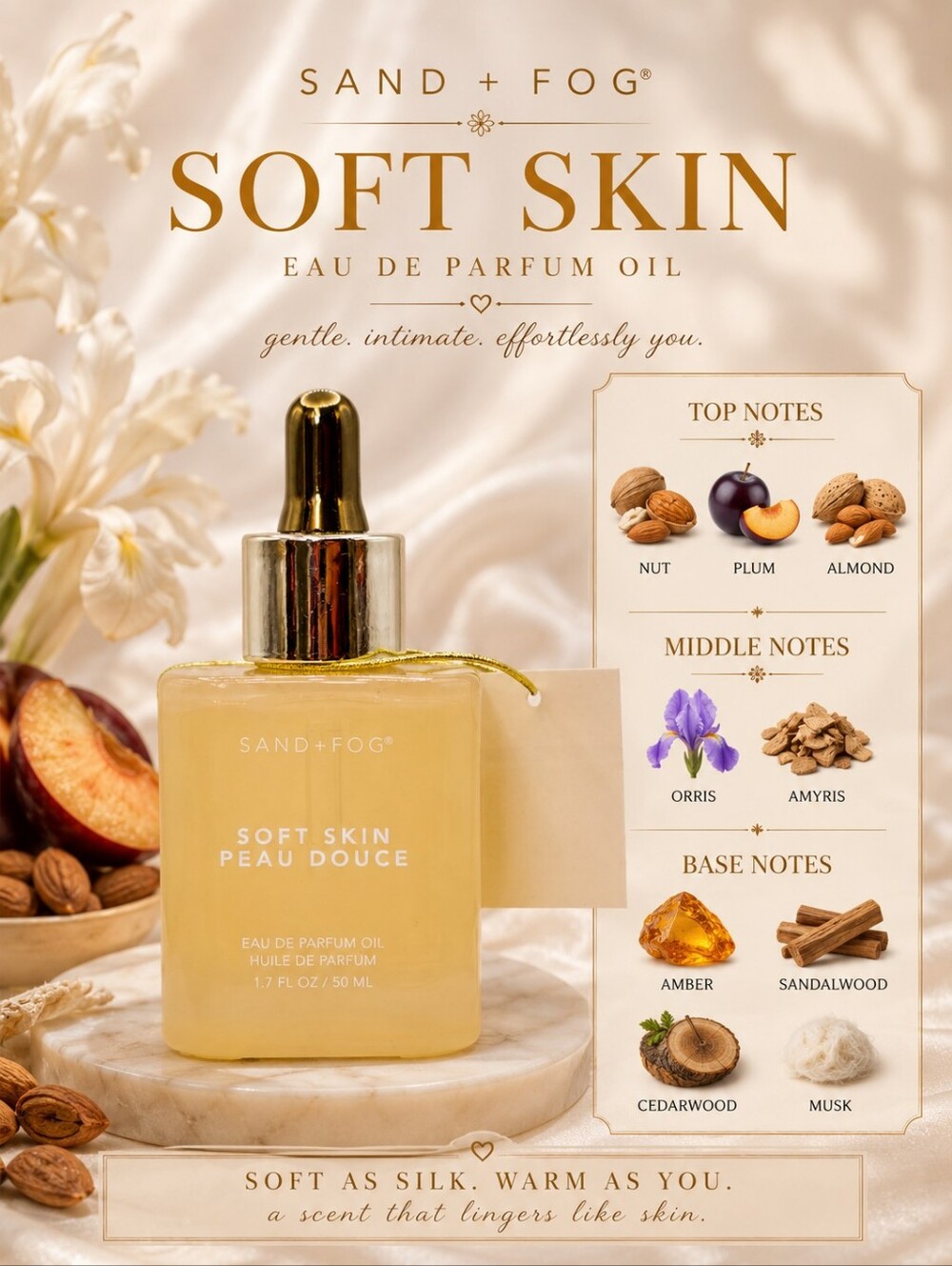 SOFT SKIN Sand + Fog Fragrance Oil